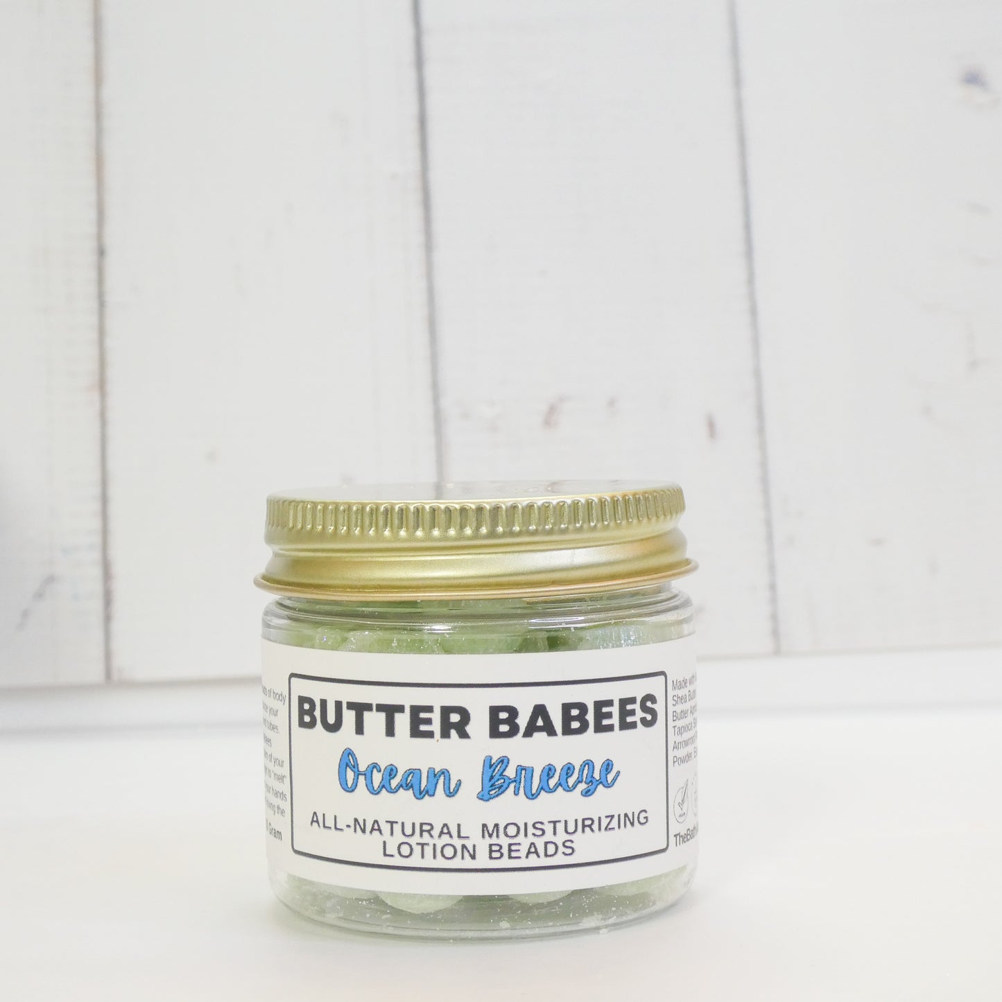 Ocean Breeze Exfoliating Sugar Scrub -handmade, all-natural exfoliating scrub beads