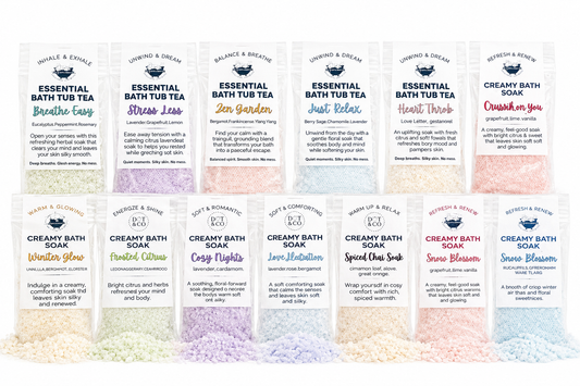 Creamy Winter Bath Soaks – Coconut Milk & Clay Bath Teas