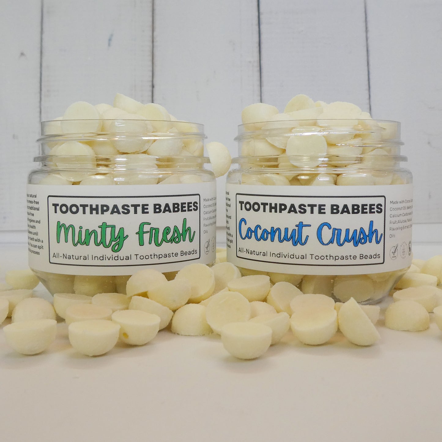 All-Natural Toothpaste Babees - Individual Toothpaste Beads