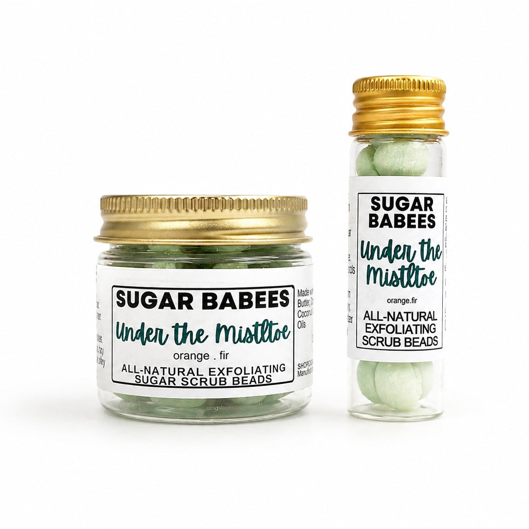 Merry & Bright Collection Sugar Babees – Solid Sugar Scrub Beads