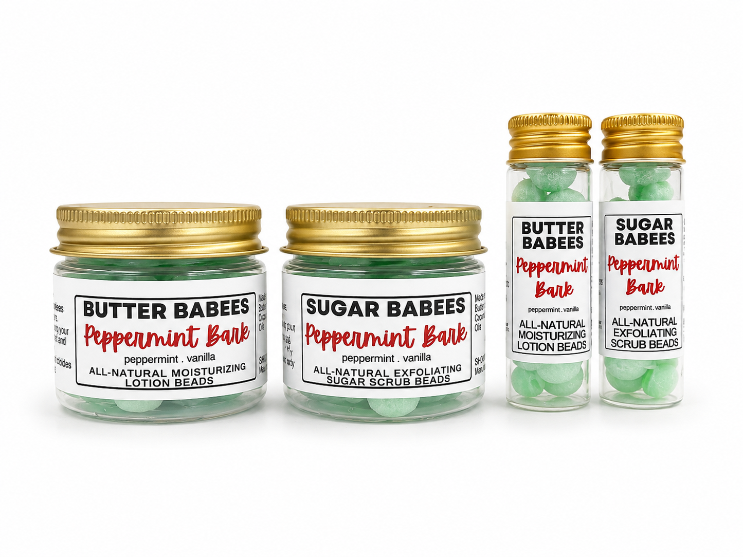 Merry & Bright Collection Butter Babees – Solid Lotion Beads