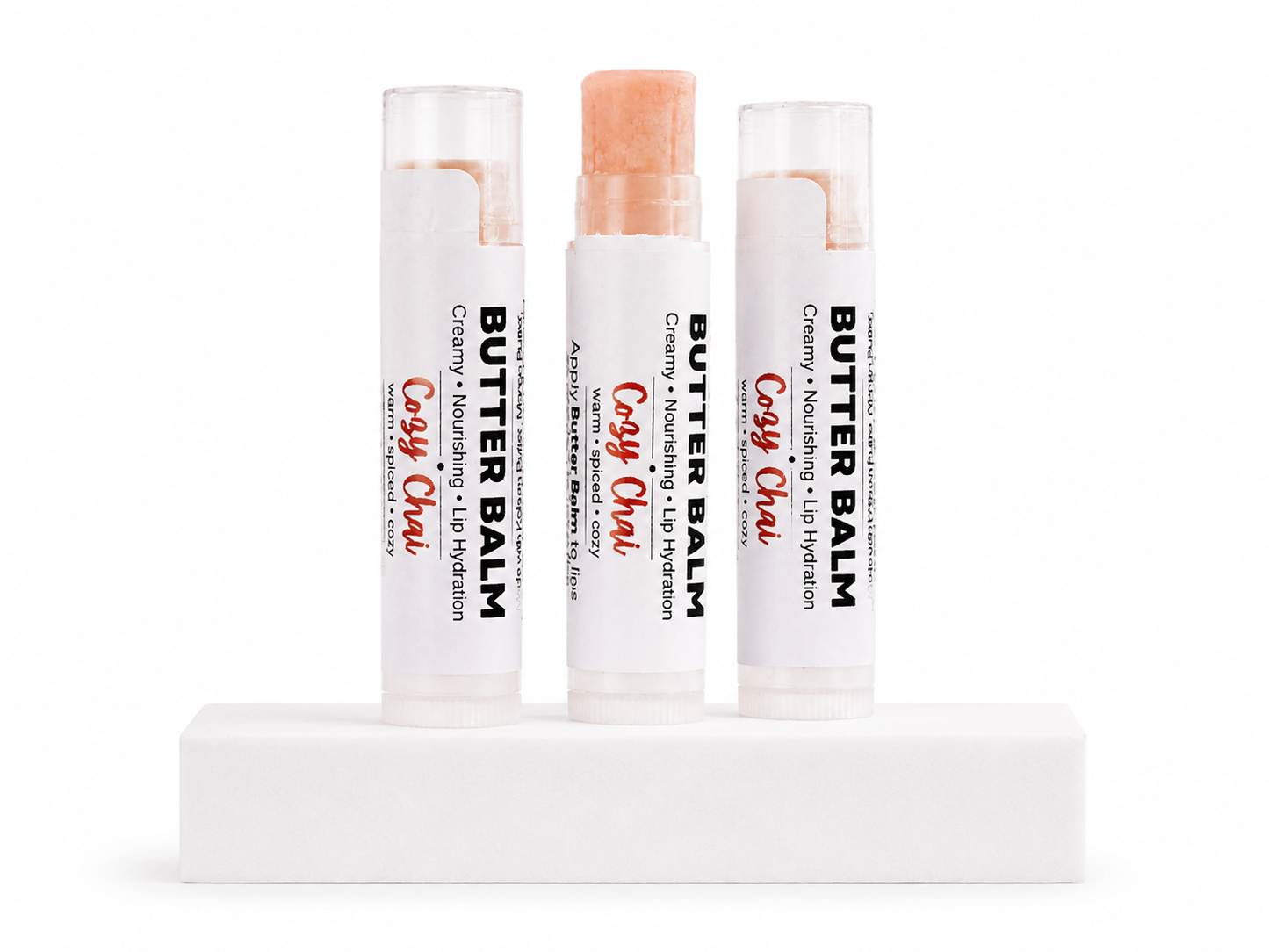 Cozy Chai Lip Balm | Fall Exclusive | Naturally Nourishing Everyday Lip Care