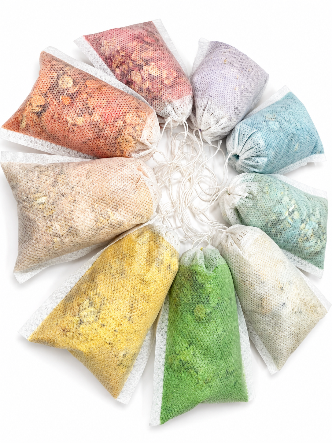 Everyday Bath Teas – Single-Use Bath Soaks