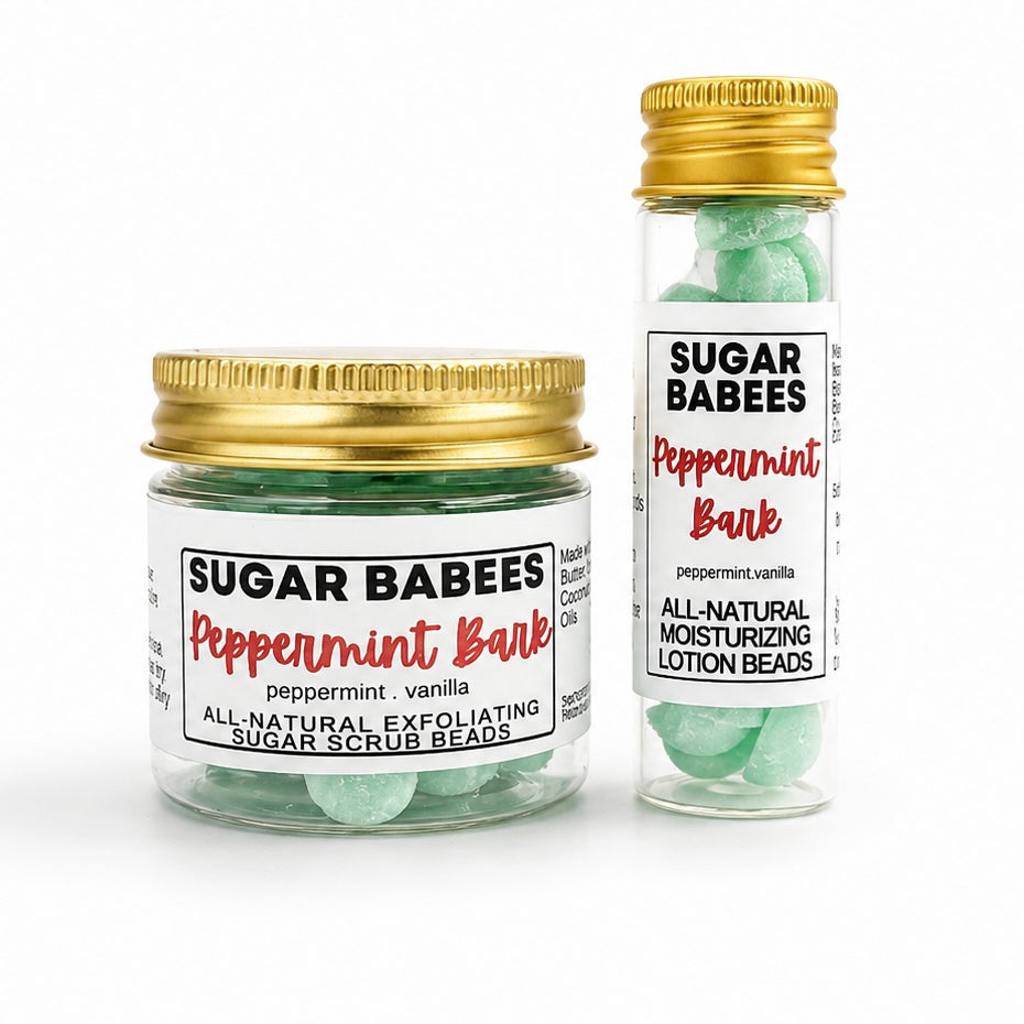 Merry & Bright Collection Sugar Babees – Solid Sugar Scrub Beads