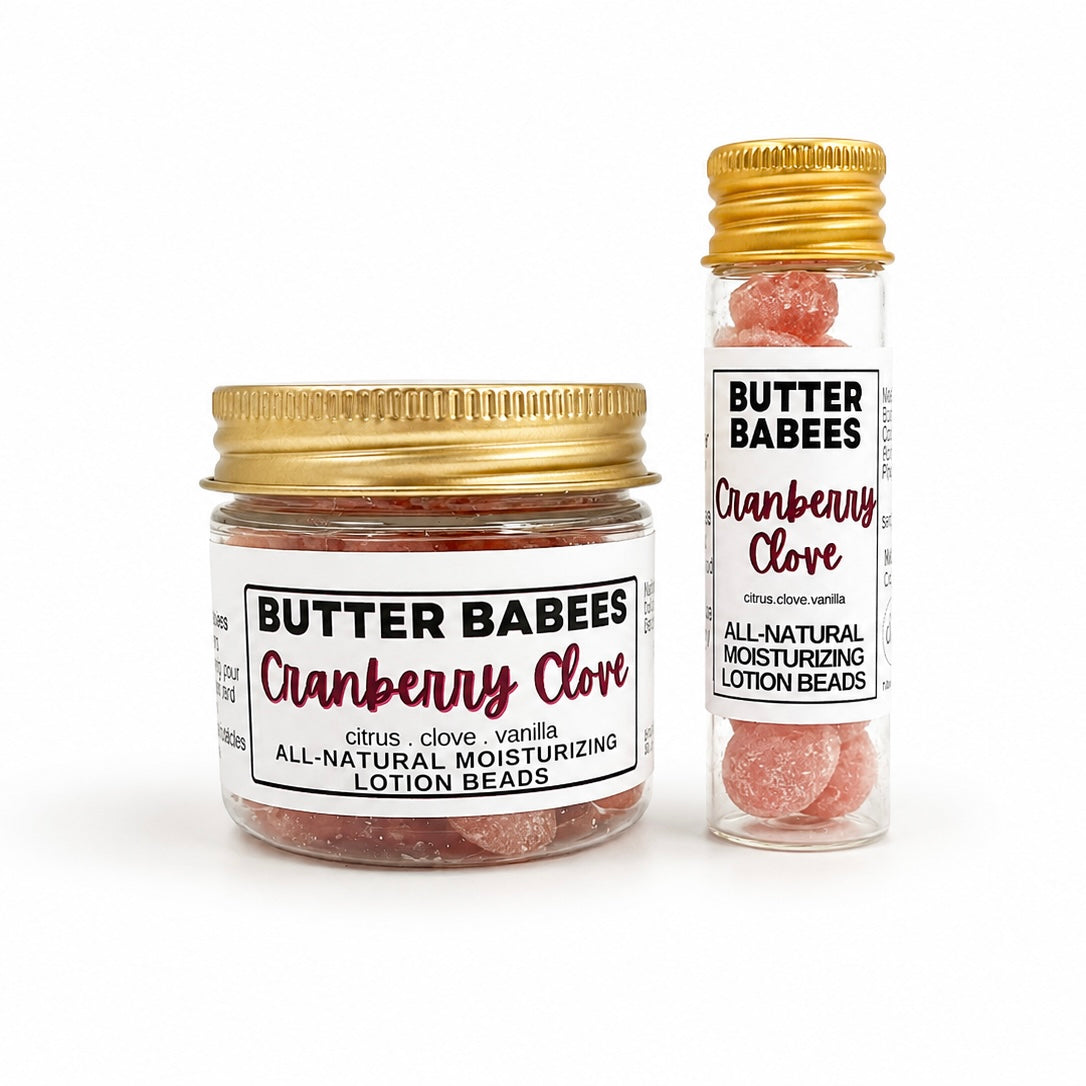 Merry & Bright Collection Butter Babees – Solid Lotion Beads