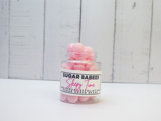 Sleep Sweet Exfoliating Sugar Scrub-handmade, all-natural exfoliating scrub beads