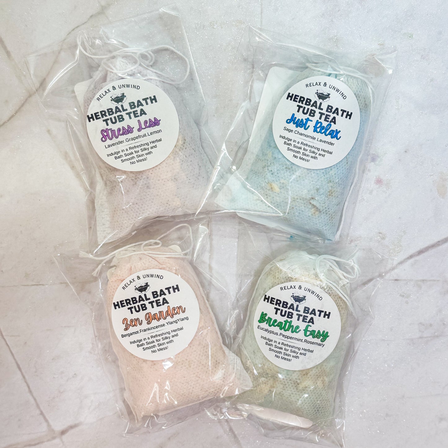 Winter Creamy Bath Soaks – All Natural + Coconut Milk + Clay