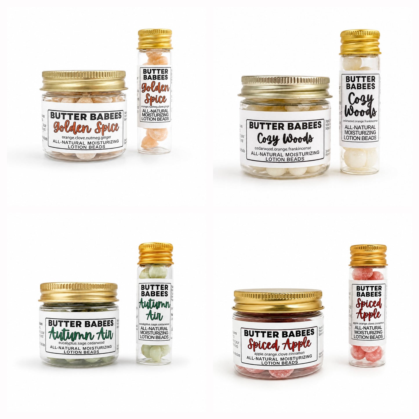 Falling For You Collection Butter Babees – Solid Lotion Beads