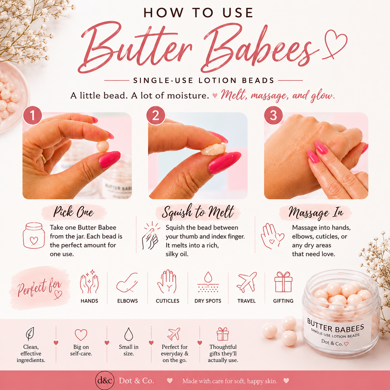 Signature Collection Butter Babees – Solid Lotion Beads