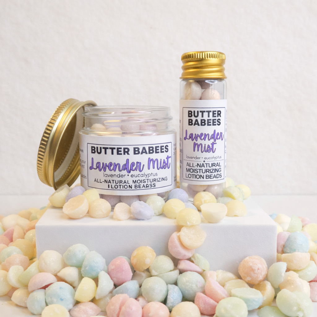 Petals & Zest Butter Babees | Natural Spring Lotion Beads