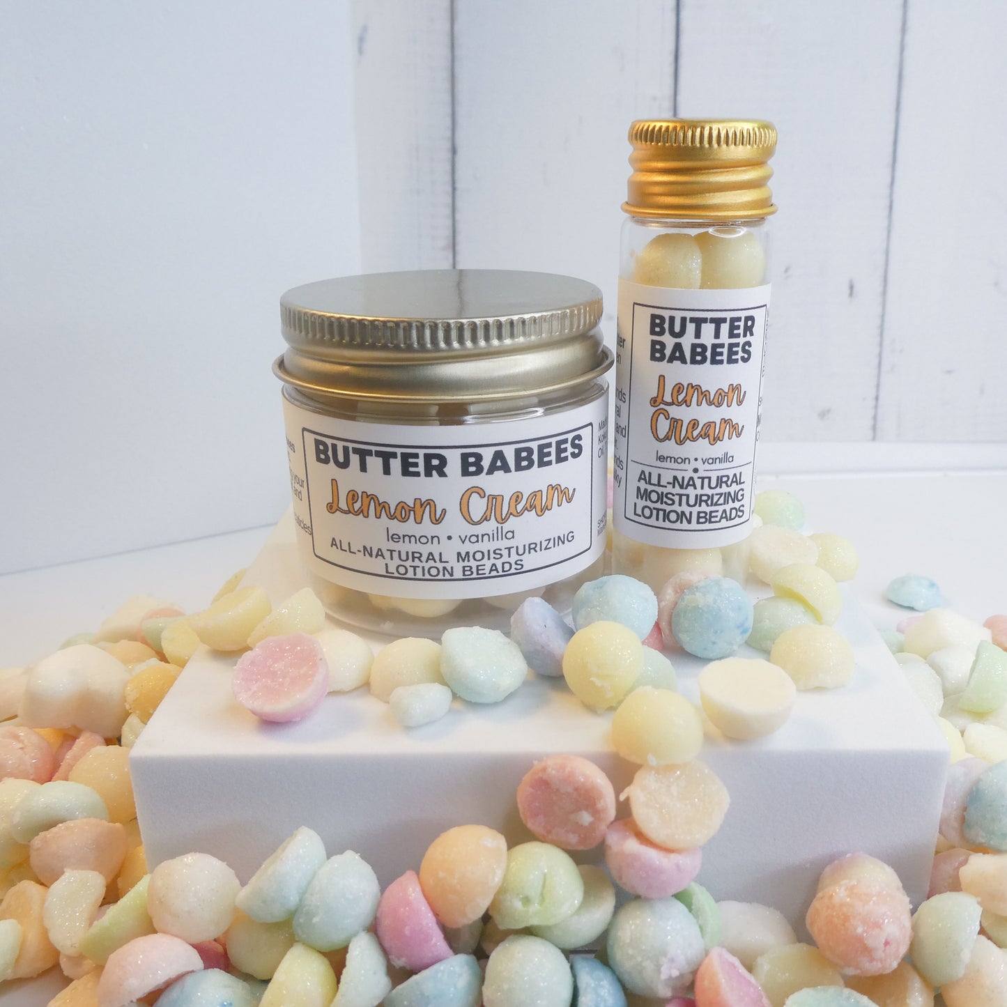 Petals & Zest Butter Babees | Natural Spring Lotion Beads