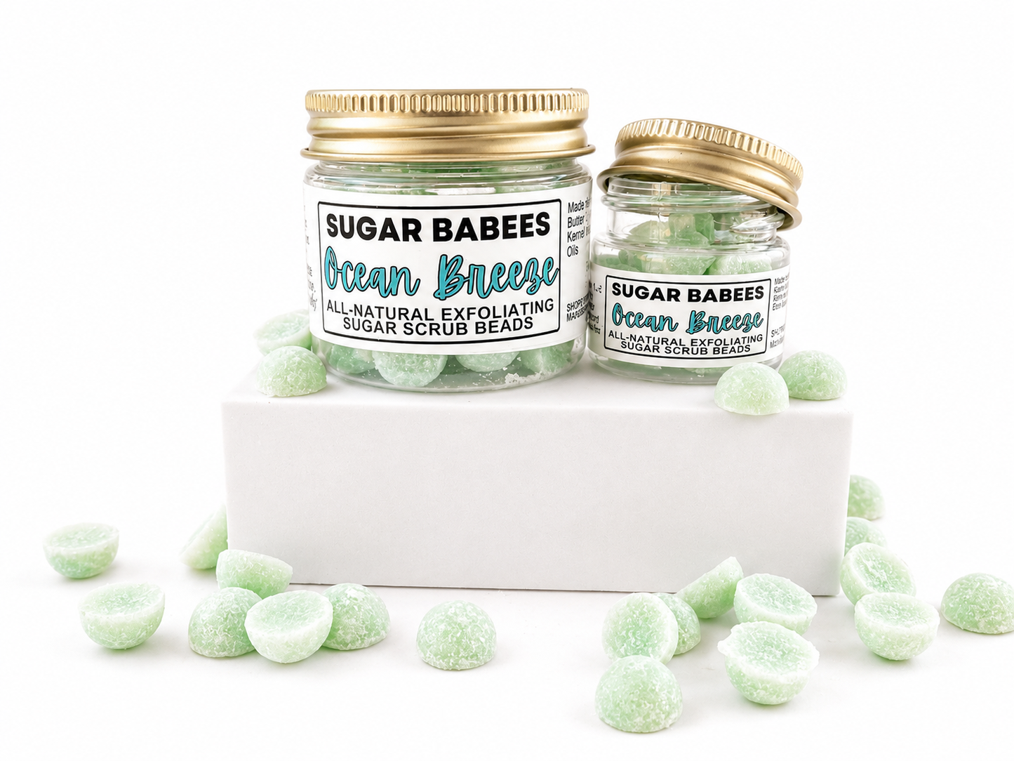 Serenity Collection | Sugar Babees |Single-Use Scrub Beads