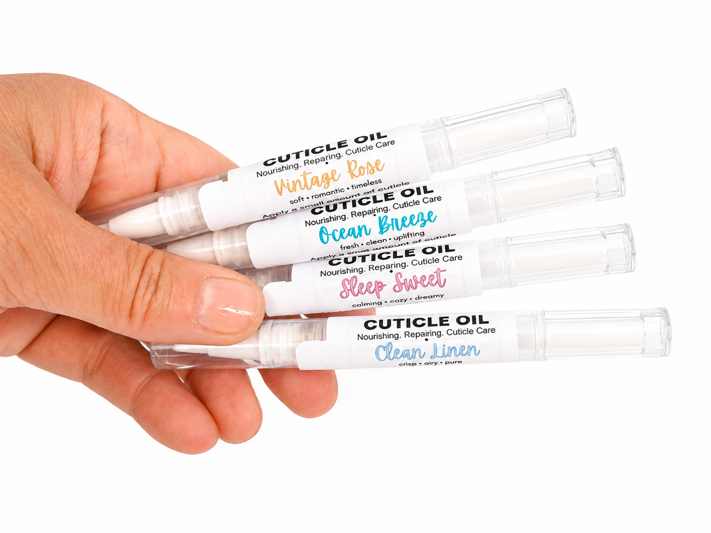 The Serenity Scents Collection Cuticle Oil Pens – Nourishing Nail & Cuticle Oil